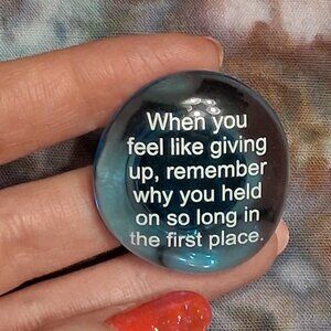 Handmade Motivational Magnet